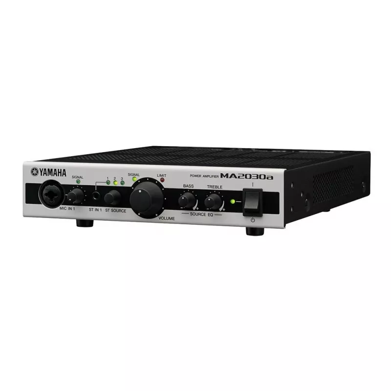 Yamaha MA2030A audio pastiprinātājs 2.0 kanāli PA sistēmai Melns