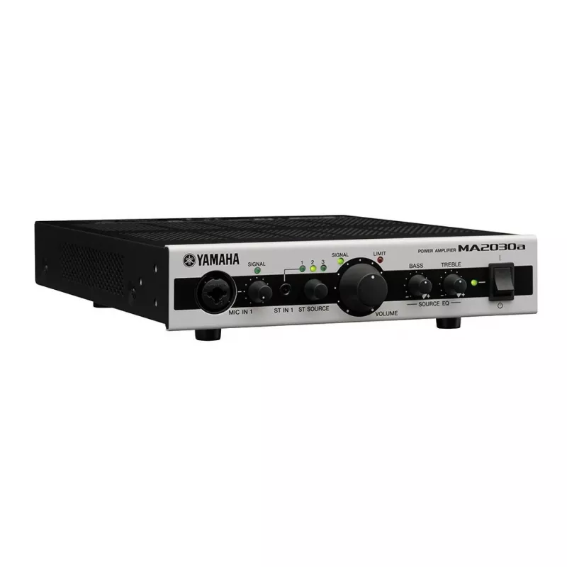 Yamaha MA2030A audio pastiprinātājs 2.0 kanāli PA sistēmai Melns