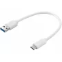 Sandberg USB-C 3.1 > USB-A 3.0 0.2M, balts