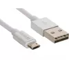 Sandberg MicroUSB Reversible kabelis 1m, 1 m, USB A, Micro-USB A, Sudraba, Balts