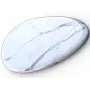 Sandberg Wireless Charger White Marble, USB, bezvadu uzlāde, PowerIQ, 1 m, Melns, Balts