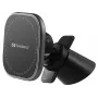 Sandberg In Car Magnetic Wireless Charger 15W, automobiļa bezvadu lādētājs ar magnētu, USB, 1,2 m, melns