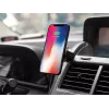 Sandberg In Car Magnetic Wireless Charger 15W, automobiļa bezvadu lādētājs ar magnētu, USB, 1,2 m, melns
