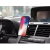 Sandberg In Car Magnetic Wireless Charger 15W, automobiļa bezvadu lādētājs ar magnētu, USB, 1,2 m, melns