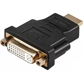 Sandberg Adapter DVI-F - HDMI-M, HDMI, DVI, Melns