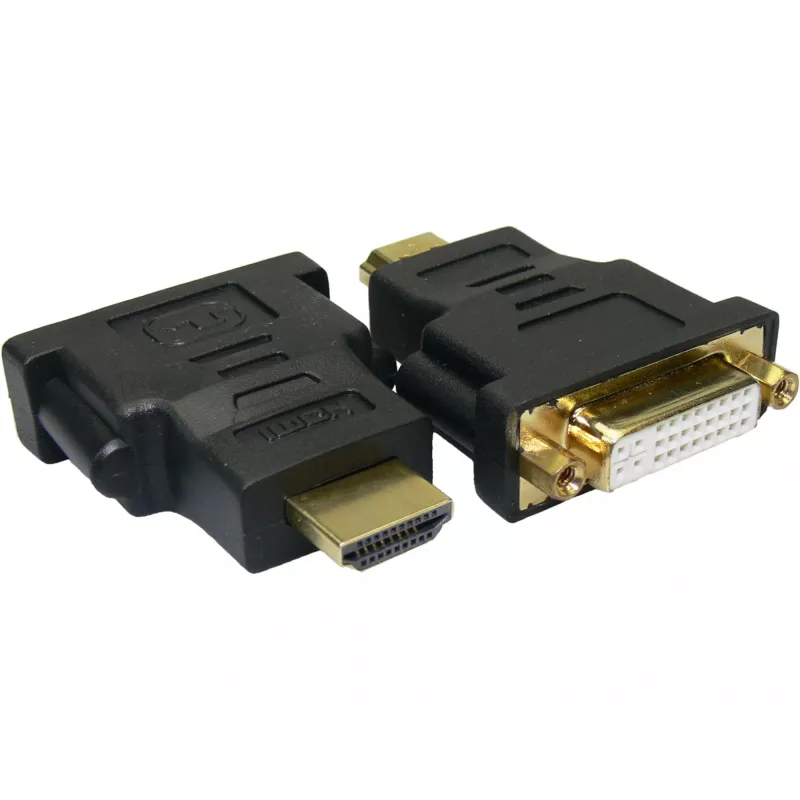 Sandberg Adapter DVI-F - HDMI-M, HDMI, DVI, Melns