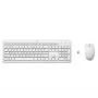 HP 230 bezvadu tastatūras un peles komplekts, pilna izmēra, membrānas, balts