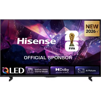 Hisense 85E7S PRO televizors 2.16 m (85 collas) UHD+ QLED Smart TV Wi-Fi Melns 400 cd/m²