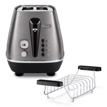 De’Longhi CTIN2103.TB tosters 2 šķēlēm 900 W Melns