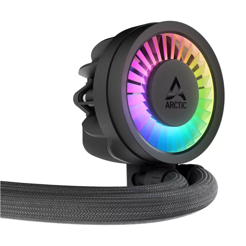 ARCTIC Liquid Freezer III Pro 420 A-RGB Daudzkompatibils Visaptverošs CPU Ūdens Dzesētājs ar A-RGB
