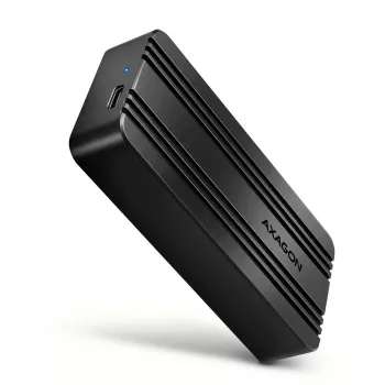 Axagon EEM2-40G USB-C 40Gbps M.2 NVMe SSD ārējais korpuss, ARMORED alumīnijs