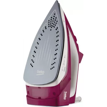 Beko SIM3126R gludeklis ar tvaiku, keramikas zole, 2600 W, sarkans