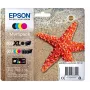 Epson 603 XL oriģinālā tintes kasetne 1 gab. Augstas ietilpības melna, ciāna, fuksīna, dzeltena