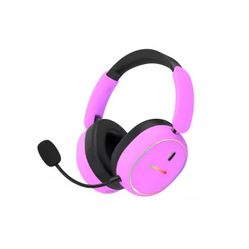 HATOR Phoenix 2 Wireless Bezvadu Spēļu Austiņas Violetas