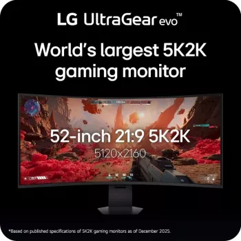 LG 52G930B-B.AEU dators 132,1 cm (52 collu) monitors, 5120 x 2160 pikseļi, melns