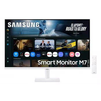 Samsung M7 M70F datora monitors 81.3 cm (32 colli) 3840 x 2160 pikseļi 4K Ultra HD LED Balts