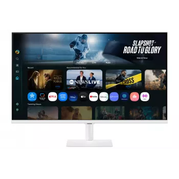 Samsung M7 M70F datora monitors 81.3 cm (32 colli) 3840 x 2160 pikseļi 4K Ultra HD LED Balts