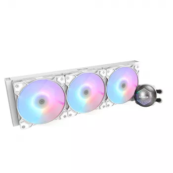 Zalman ALPHA36 Balts CPU šķidruma dzesētājs 360mm radiators 3 x 120 mm ventilators ARGB sūknis