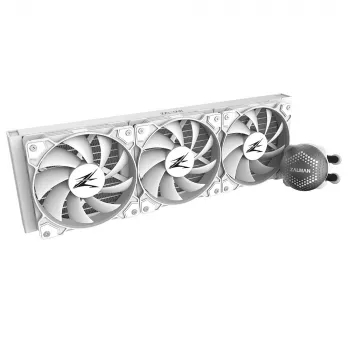 Zalman ALPHA36 Balts CPU šķidruma dzesētājs 360mm radiators 3 x 120 mm ventilators ARGB sūknis