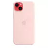 Silicone Maciņš Apple iPhone 14 Plus MagSafe Chalk Pink