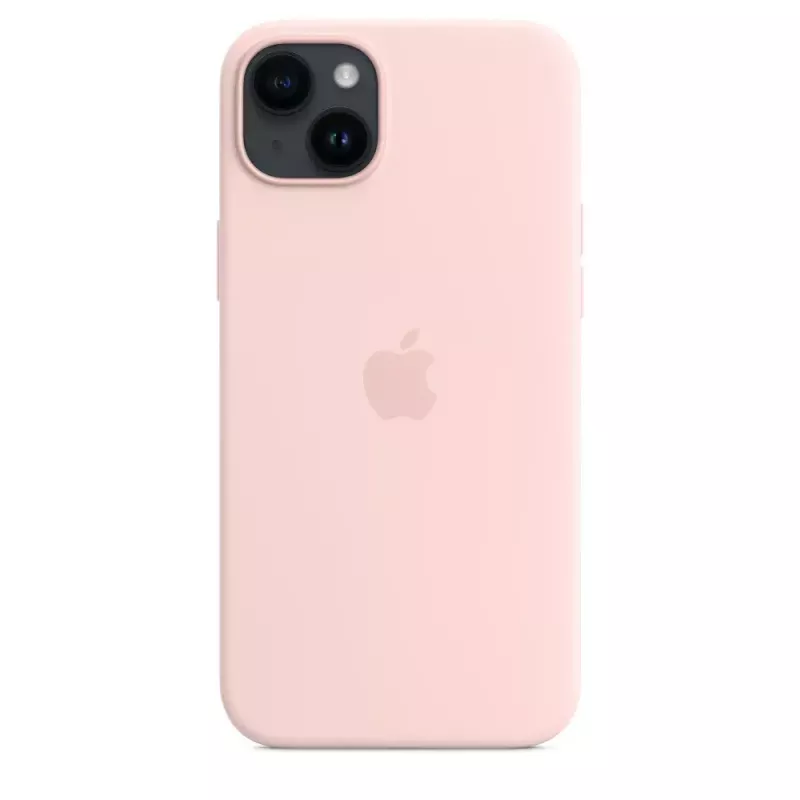 Silicone Maciņš Apple iPhone 14 Plus MagSafe Chalk Pink