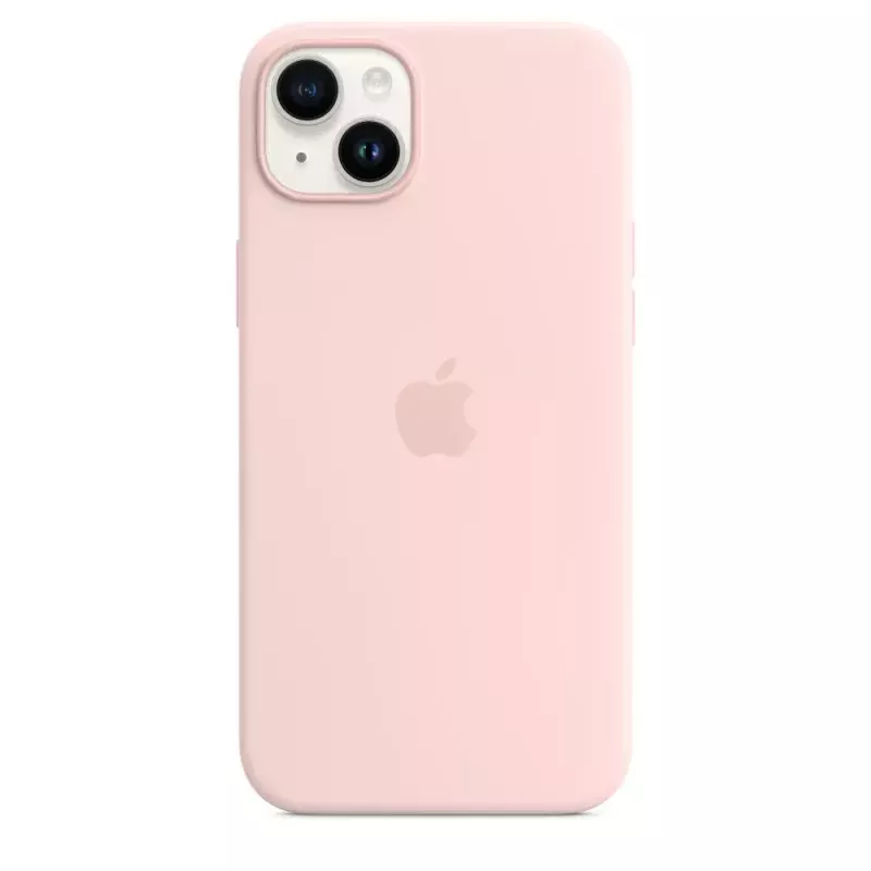 Silicone Maciņš Apple iPhone 14 Plus MagSafe Chalk Pink