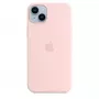 Silicone Maciņš Apple iPhone 14 Plus MagSafe Chalk Pink