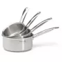 Nerūsējošā tērauda kastrolis de buyer PRIM APPETY 20 cm DB3501-20, indukcijai piemērots