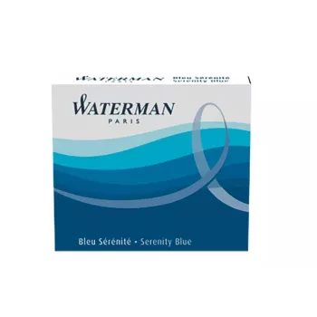 Pildspalvas pildījums Waterman S0110950 Zils 6 gab.