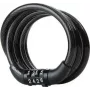 Slēdzenes kabelis MASTERLOCK Coiled Cord 8143EURDPRO 120 cm — drošības trose ierīcēm