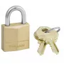MASTER LOCK 20mm plata korpusa misiņa piekaramā slēdzene bagāžai