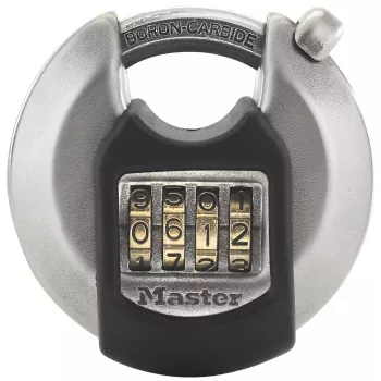 Kombinācijas slēdzene MASTER LOCK Excell 70mm diska tipa atslēga