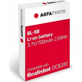 AgfaPhoto BL-5B akumulators 3,7V (aizstāj BL-5B)