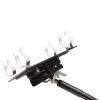 Montāžas komplekts Nanlite Pavotube Double Bank 2 T12 LED caurulei Melns