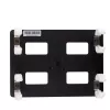 Montāžas komplekts Nanlite Pavotube Double Bank 2 T12 LED caurulei Melns