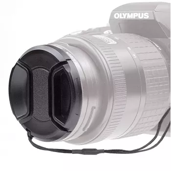 Kaiser Fototechnik 6848 Vāciņš objektīvam 4,6 cm Melns DSLR
