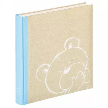 Fotoalbums Walther Design Baby Dreamtime Zils Brūns 50 Lapas