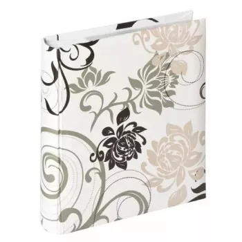Fotoalbums Walther Design Grindy ME201W Melns Balts 200 Lapas