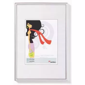 Foto rāmis Walther Design New Lifestyle 18 x 24 cm sudraba