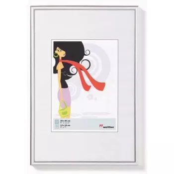 Foto rāmis Walther Design New Lifestyle 30 x 40 sudraba