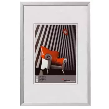 Foto rāmis Walther Design Chair AJ040S 30x40 Sudrabs