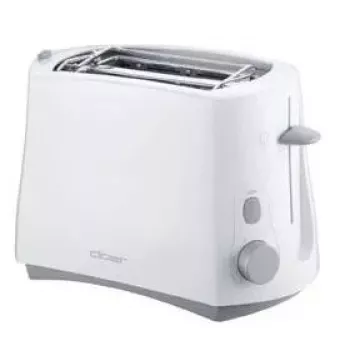 Toasteris Cloer 331 2 šķēles 825 W Balts