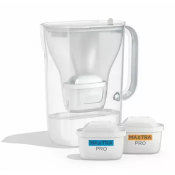 Ūdens filtrs krūze Brita Style Essential 2.4L caurspīdīgi balts