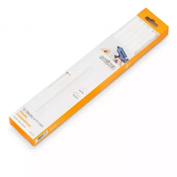 Steinel 006808 karstās līmes stienīši, 11 mm, balti, 250 g, 10 gab.