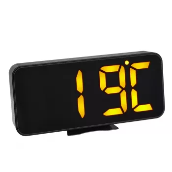 Digitālais modinātājpulkstenis TFA-Dostmann 60.2027.01 Melns LED