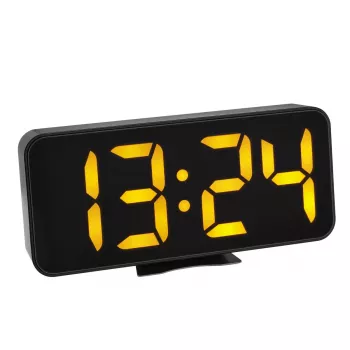 Digitālais modinātājpulkstenis TFA-Dostmann 60.2027.01 Melns LED