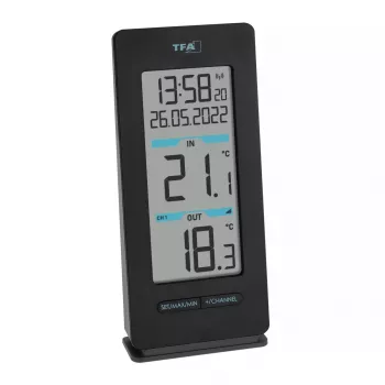 TFA-Dostmann Environment Thermometer 30.3072.01 Iekštelpu/Ārtelpu -40 līdz 60 °C