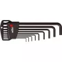 Pinatslēgu komplekts Wiha 03992 Classic Holder, 6 gab., tapveida atslēgas apaļajiem stiprinājumiem