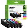 KMP tintes kasetņu komplekts saderīgs ar Canon PGI-550/CLI-551 XL – multipack
