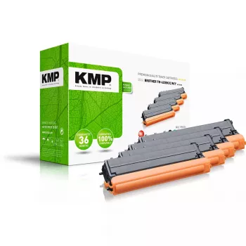 Toner KMP Brother TN-423BK/C/M/Y Multipack 3000 lpp Melns Ciāns Fuksīns Dzeltens
